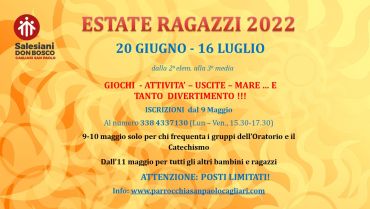 Estate Ragazzi 2022